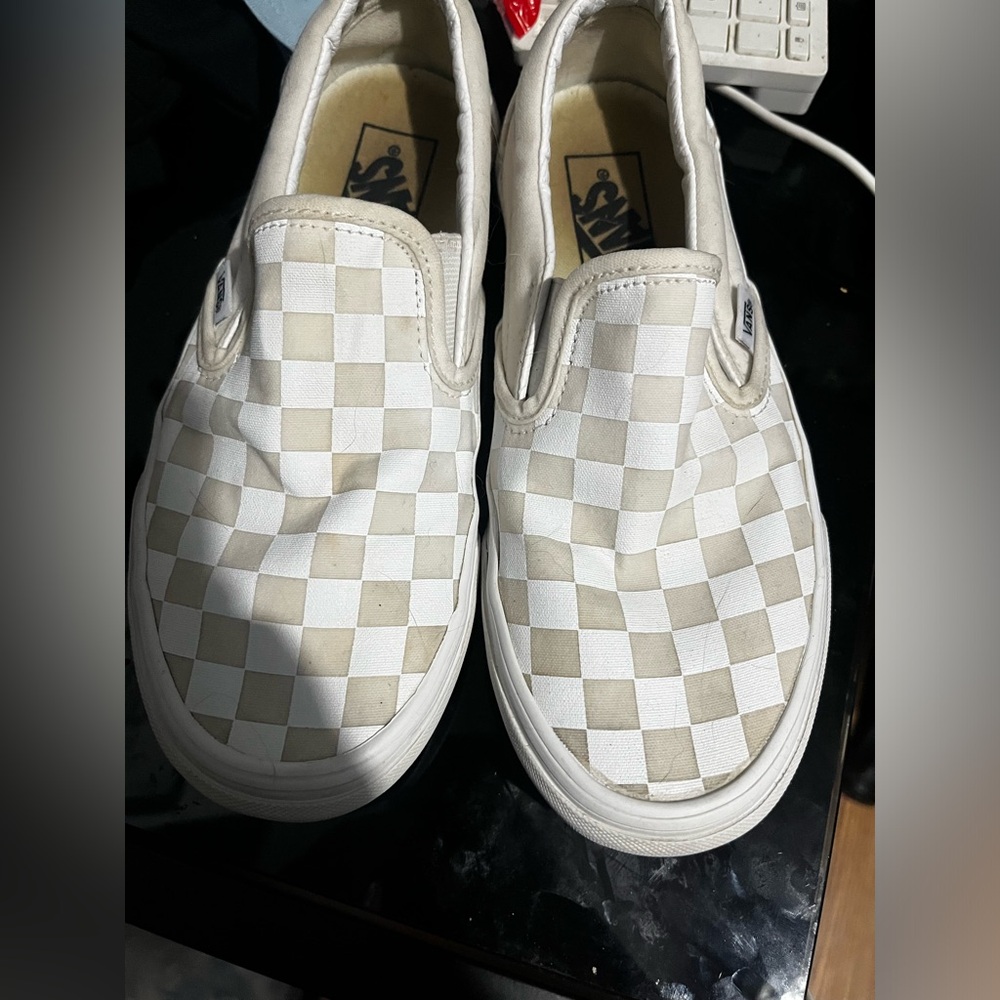 Checkered vans